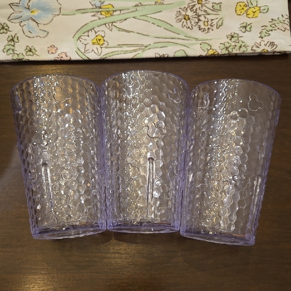 3 Small Mickey Mouse Cups